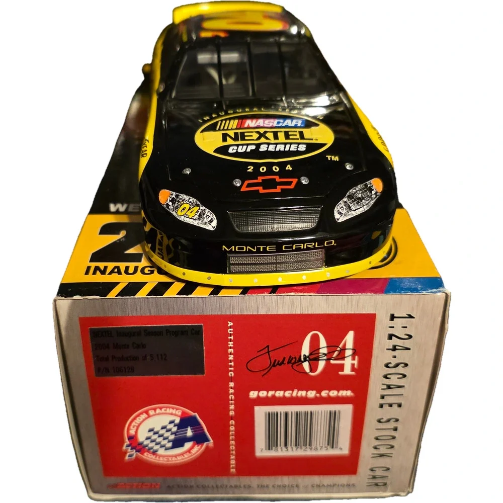 2004 NASCAR Nextel Cup Inaugural Season Program Car Monte Carlo 1:24 Nascar